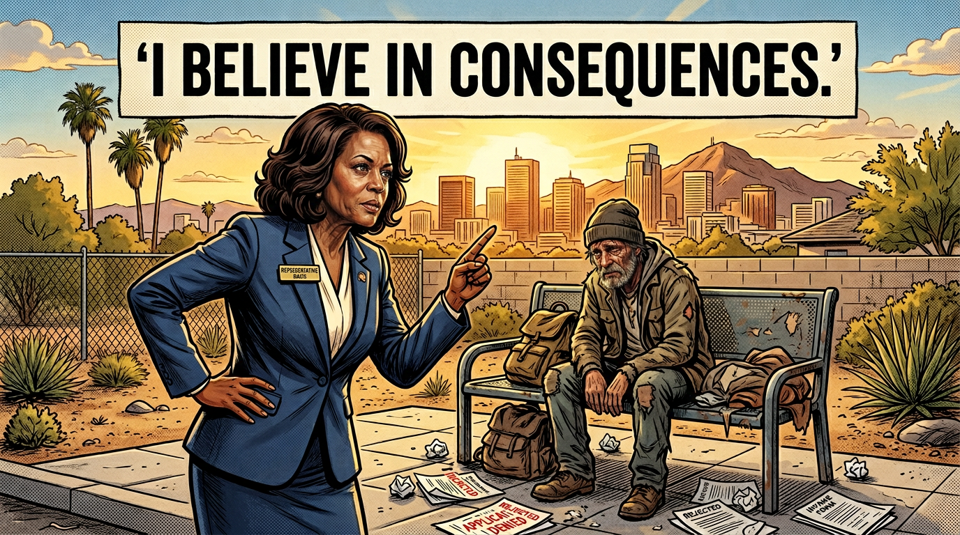 “I Believe in Consequences” — For You, Not Her.