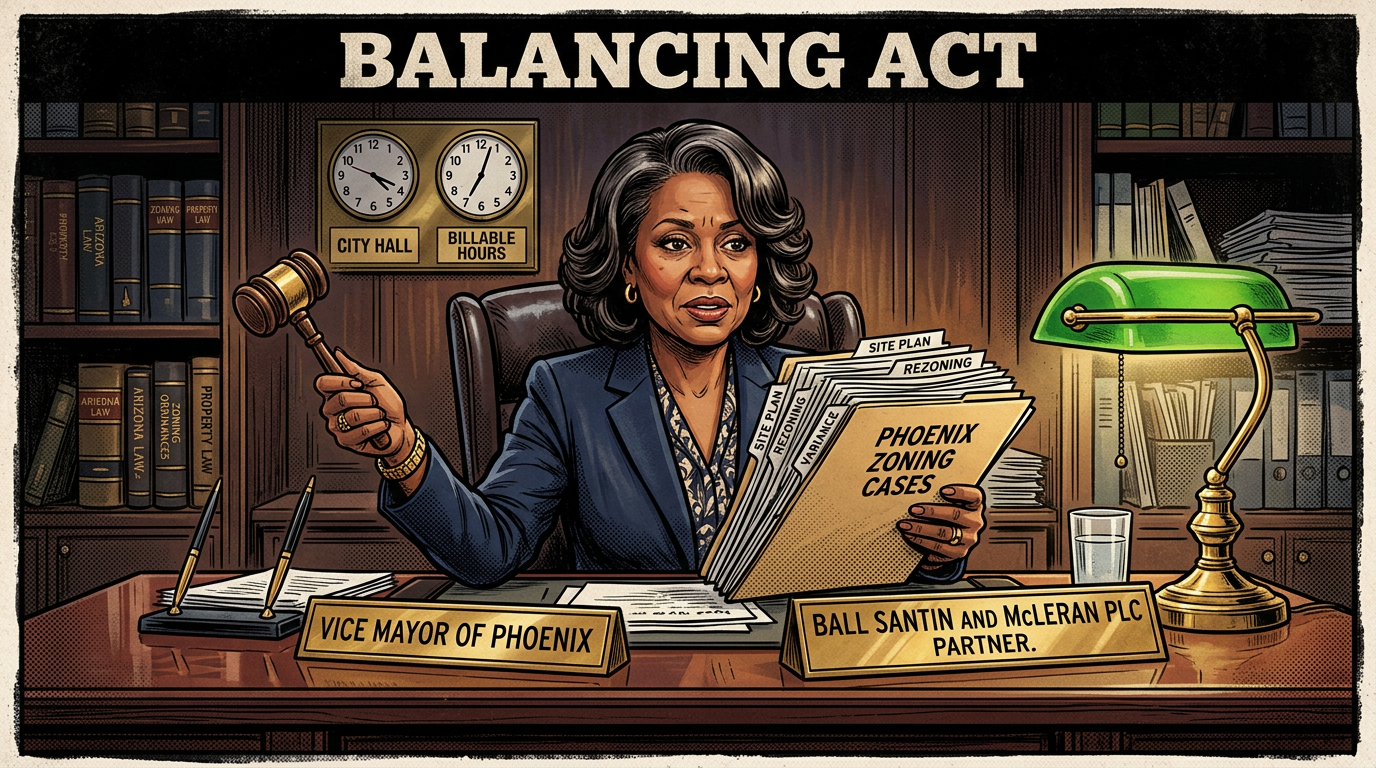 Still Billing Private Clients at Her Law Firm.