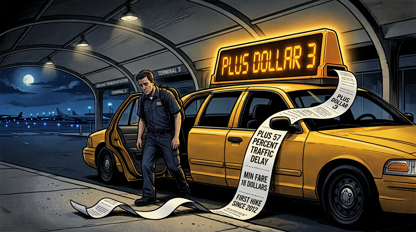Your Sky Harbor Taxi Costs $3 More — Every Ride.