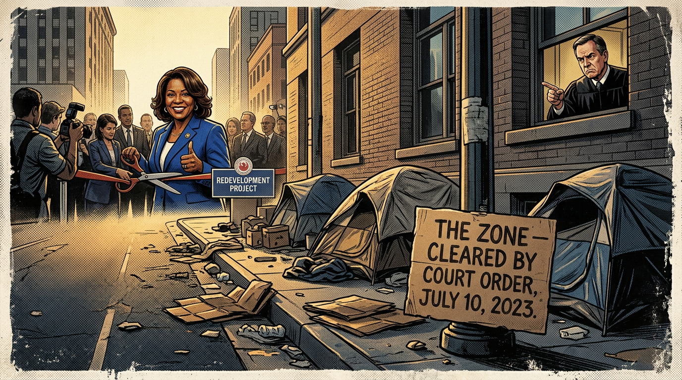 A Judge Had to Order Her Council to Clean Up The Zone.