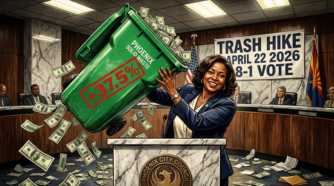 Raised Your Trash Bill 37.5% — Four Days Ago.