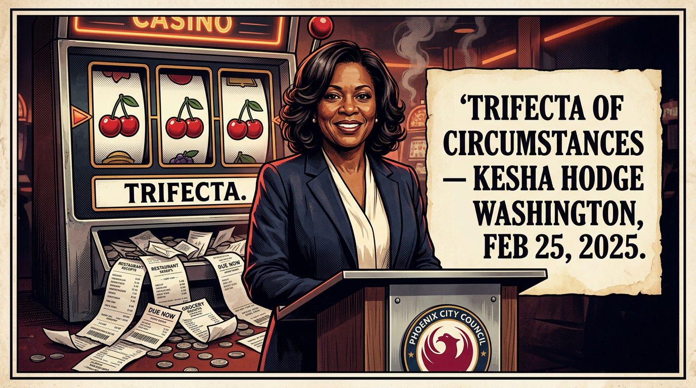 She Called the Sales Tax a “Trifecta.”